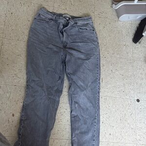 Abercrombie & Fitch Men's Relaxed Gray Jeans